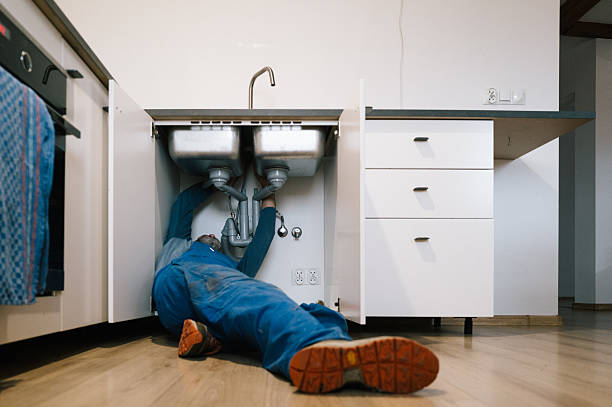 Professional Drain Cleaning technician working in Lafayette Hill, PA